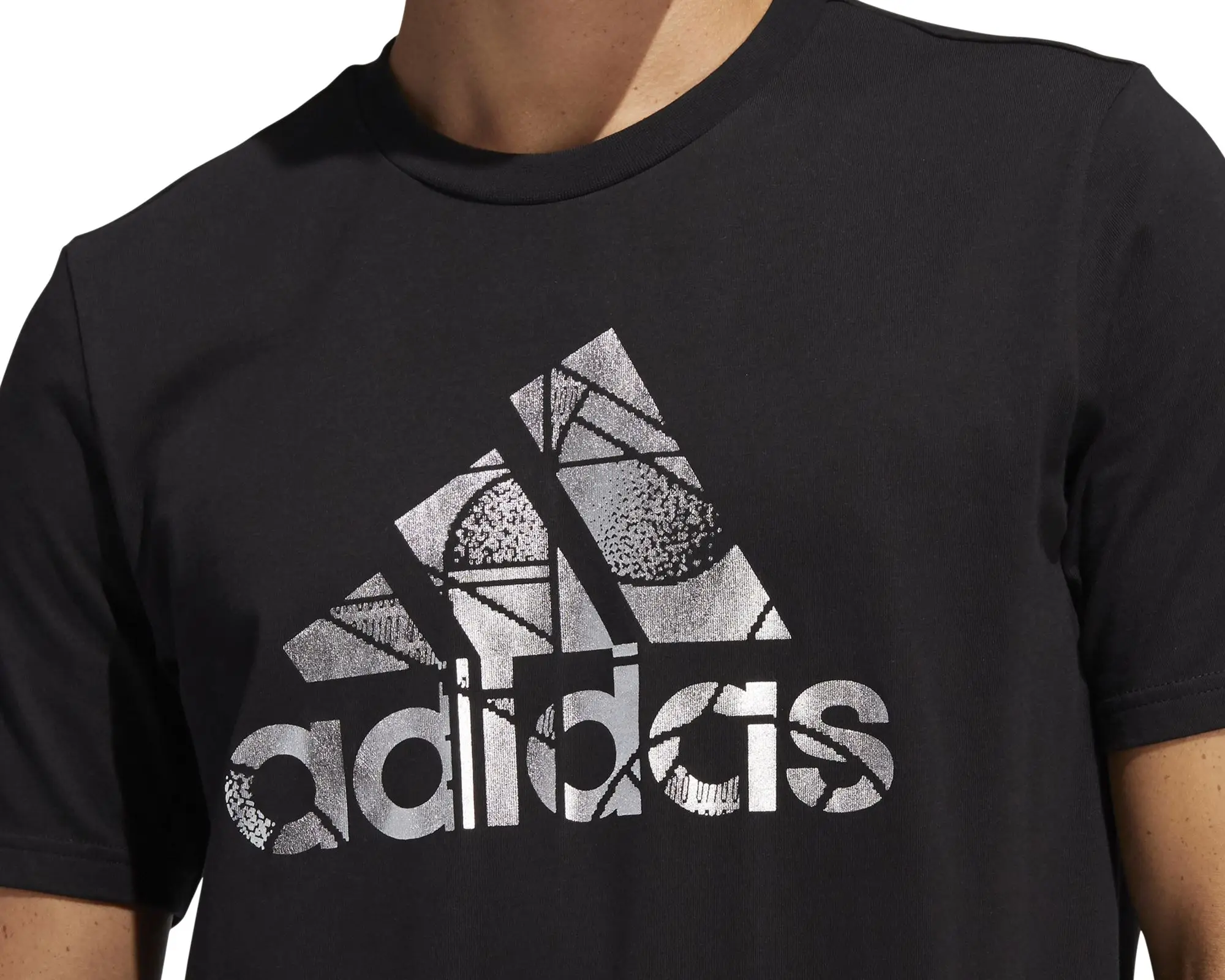 Adidas-Camiseta de uso diario Original para hombre, Color negro, deportiva, diario, M, Foil Bos G