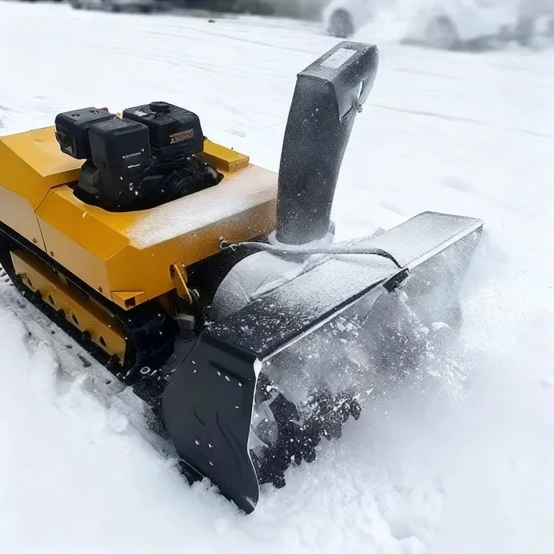 カスタマイズ可能なリモコン式自走式除雪機、強力な除雪機で街路の除雪に最適