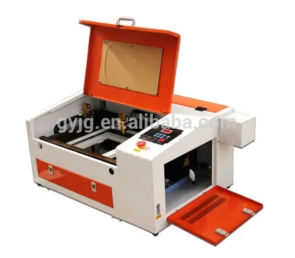 

Co2 Cnc Small engraving Machine 300*400 for Acrylic/plastic/Rubber/MDF/Leather rubber stamp handles making machine