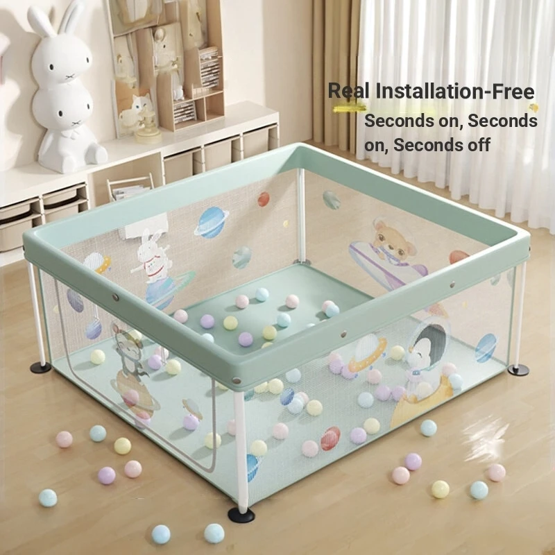 

Toddler Crawl & Walk Activity Fence - Home Use