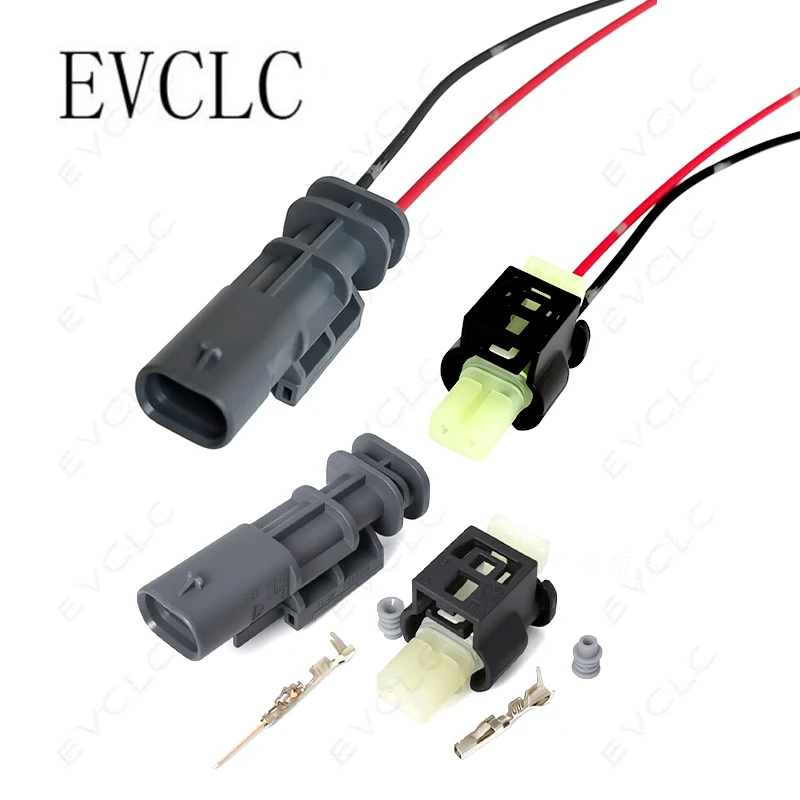 1 Set 2Pin Car Wiring Harness Connector Waterproof Plug 805-120-522/A0225451926 for BMW Audi New Horn Plug
