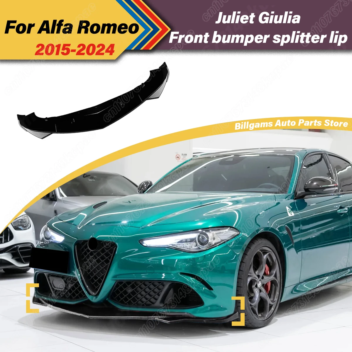 

For Alfa Romeo Juliet Giulia 2015 2016 2017 2018 2019 2020 2021 2022 2023 2024 Car Front Bumper Protection Cover Accessories Kit