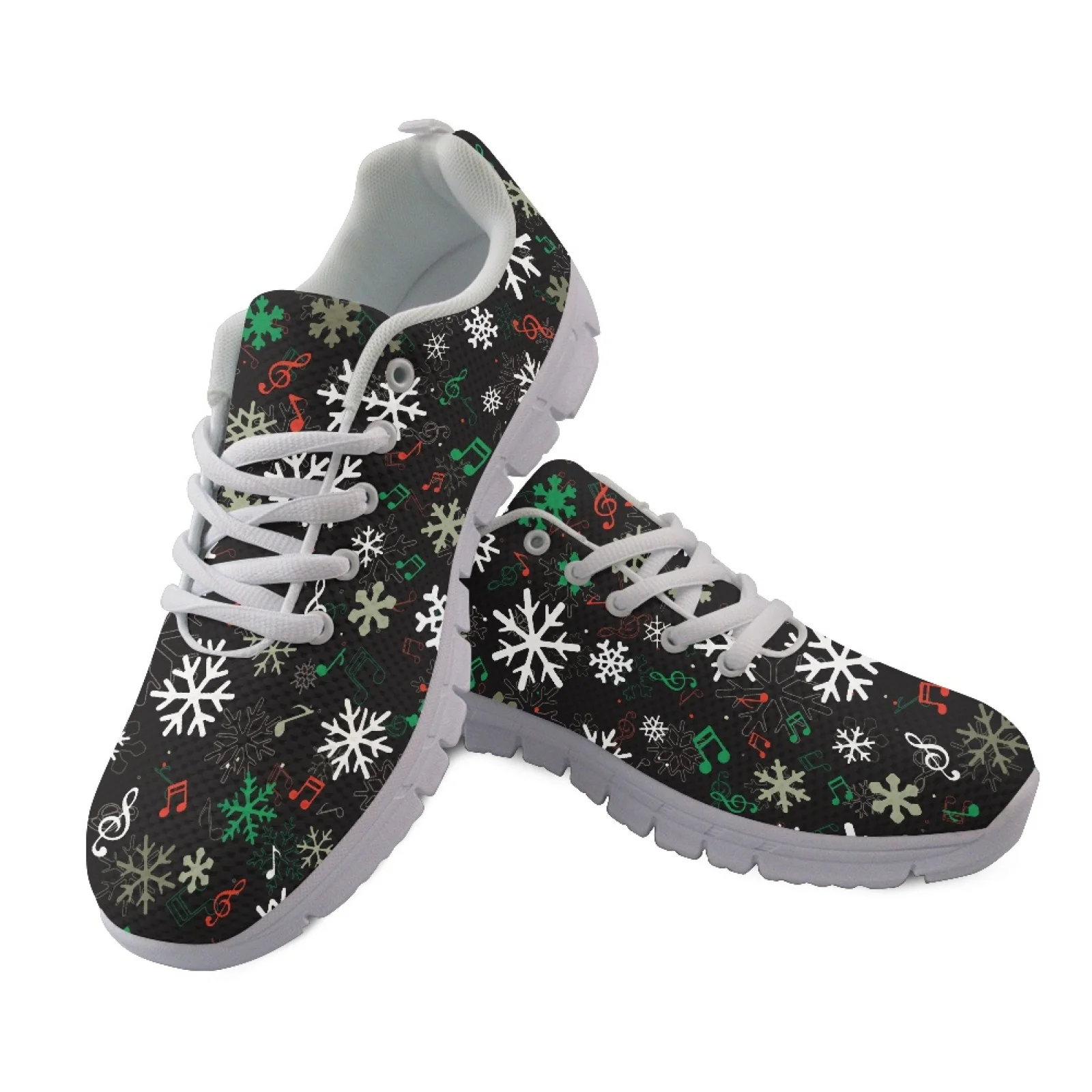 Coloranimal LED Strip Pattern Design Casual Athletic Trainers for Women Mesh EVA Sole Womens Athletic Walking Sneakers
