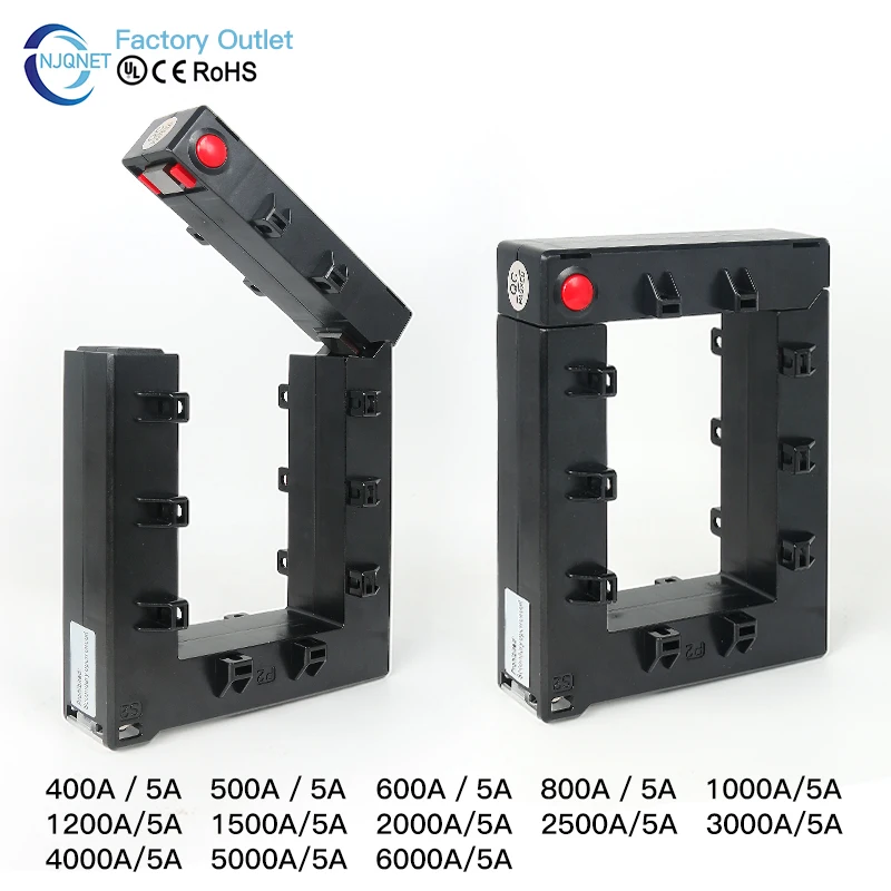 

Split core current transformer 3 phase QNCTK2-812 2000/5 2500/5 3000/5 4000/5 open type current transformer sensor Clamp ct