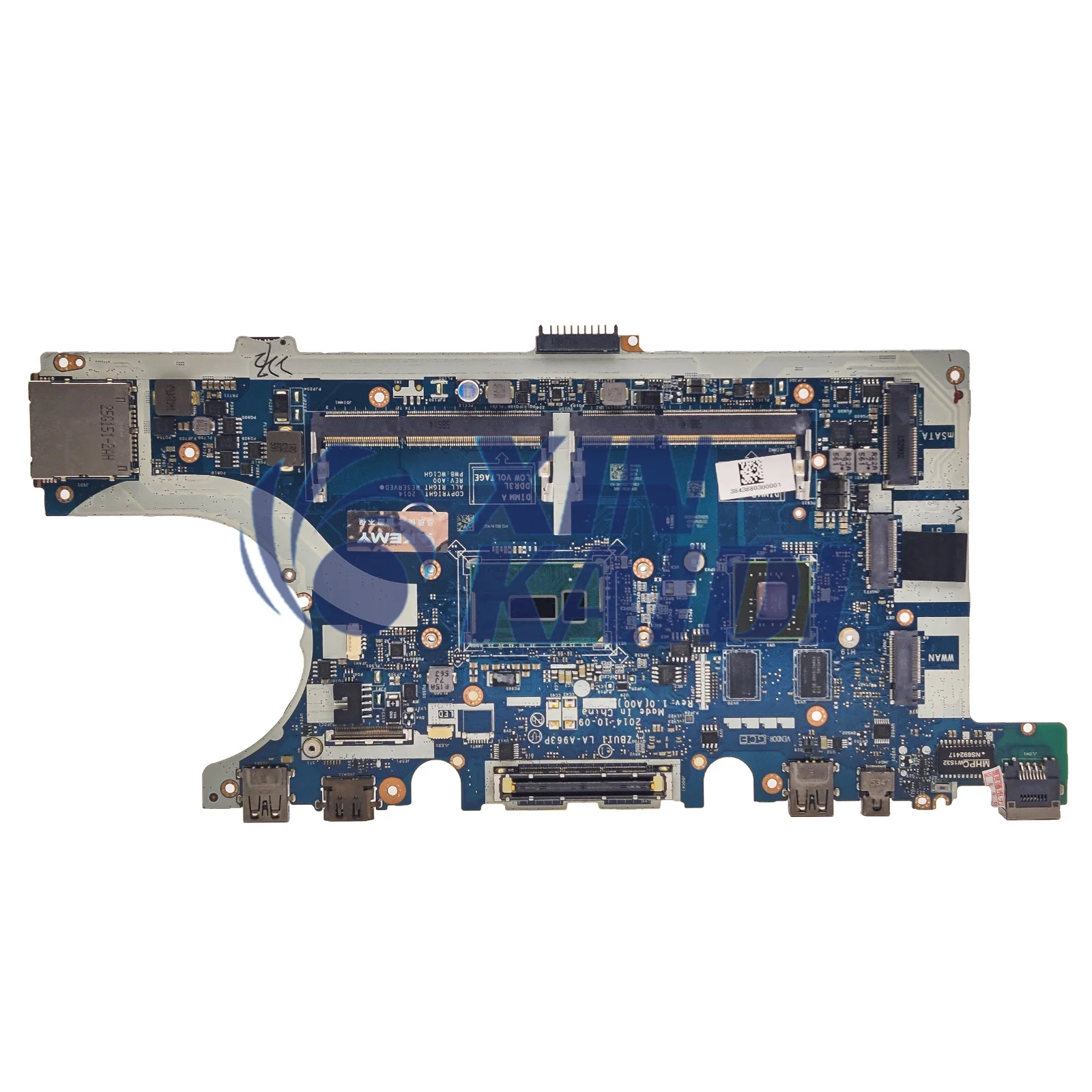 Placa base para ordenador portátil DELL Latitude E7450 LA-A963P 0HVV96 074G70 0KVR03 placa base para ordenador portátil con i5 i7 5th Gen CPU 840M 2G