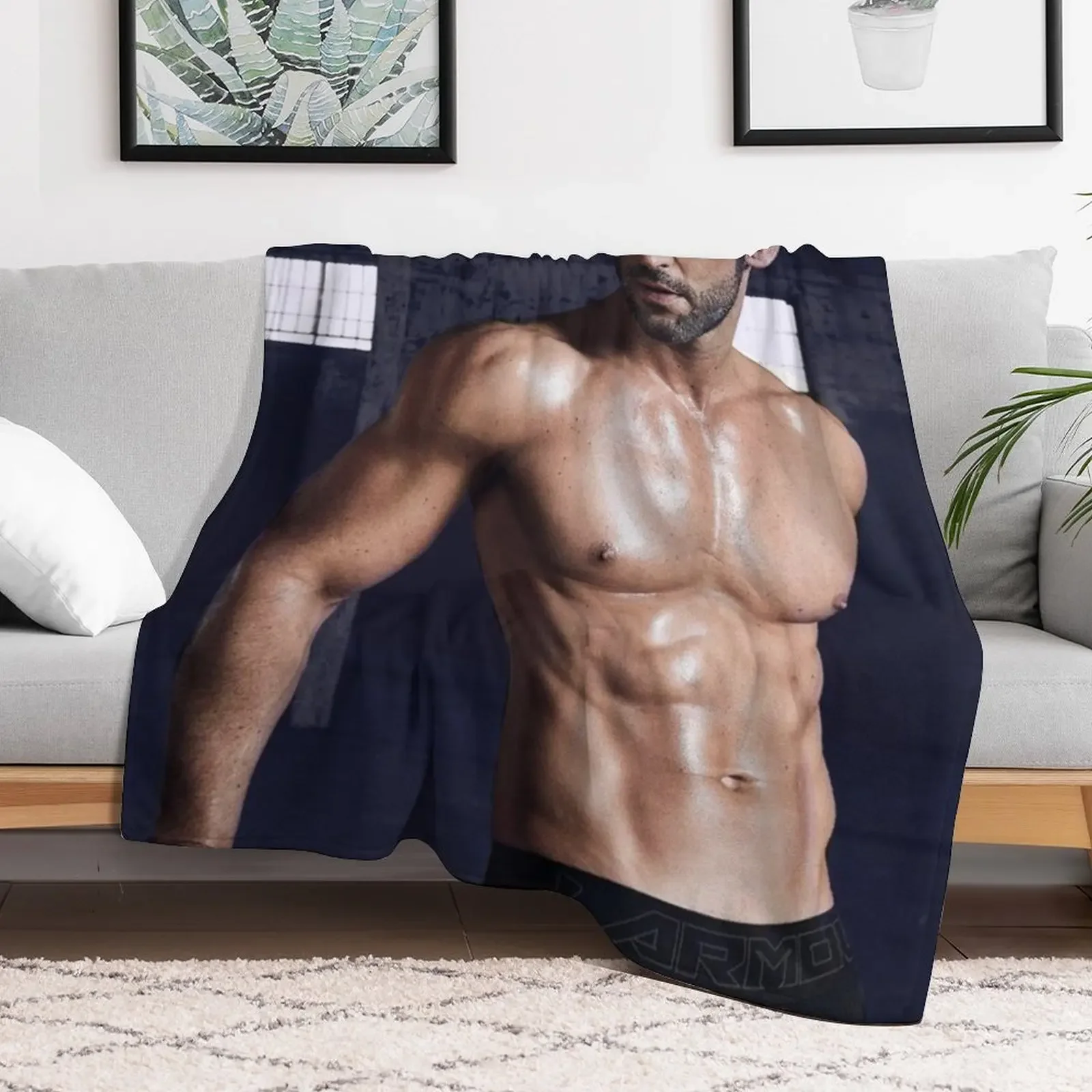 Tom Ellis Throw Blanket Easy Care Comfortable Blanket for Couch