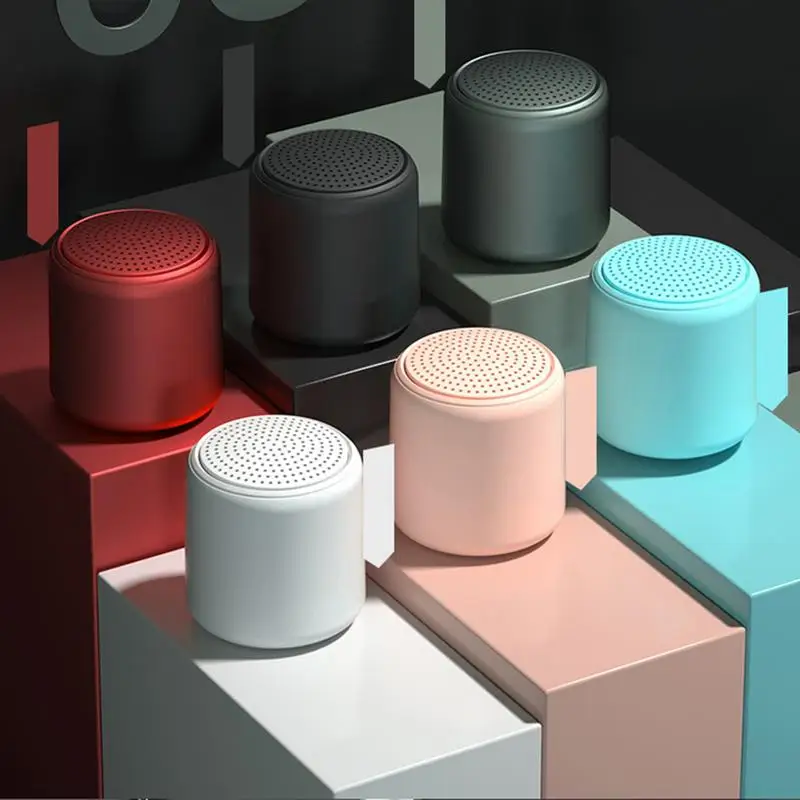 ポータブル屋外ワイヤレススピーカー、充電式、クリアベース、キャンプ、外出ビジネス用の小型ワイヤレススピーカー