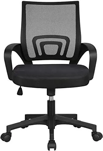 

Chair for Desk, Mesh Office Chair, Computer Desk Chair, Rolling Chair, Adjustable Height and rotatable Office Chair with armrest