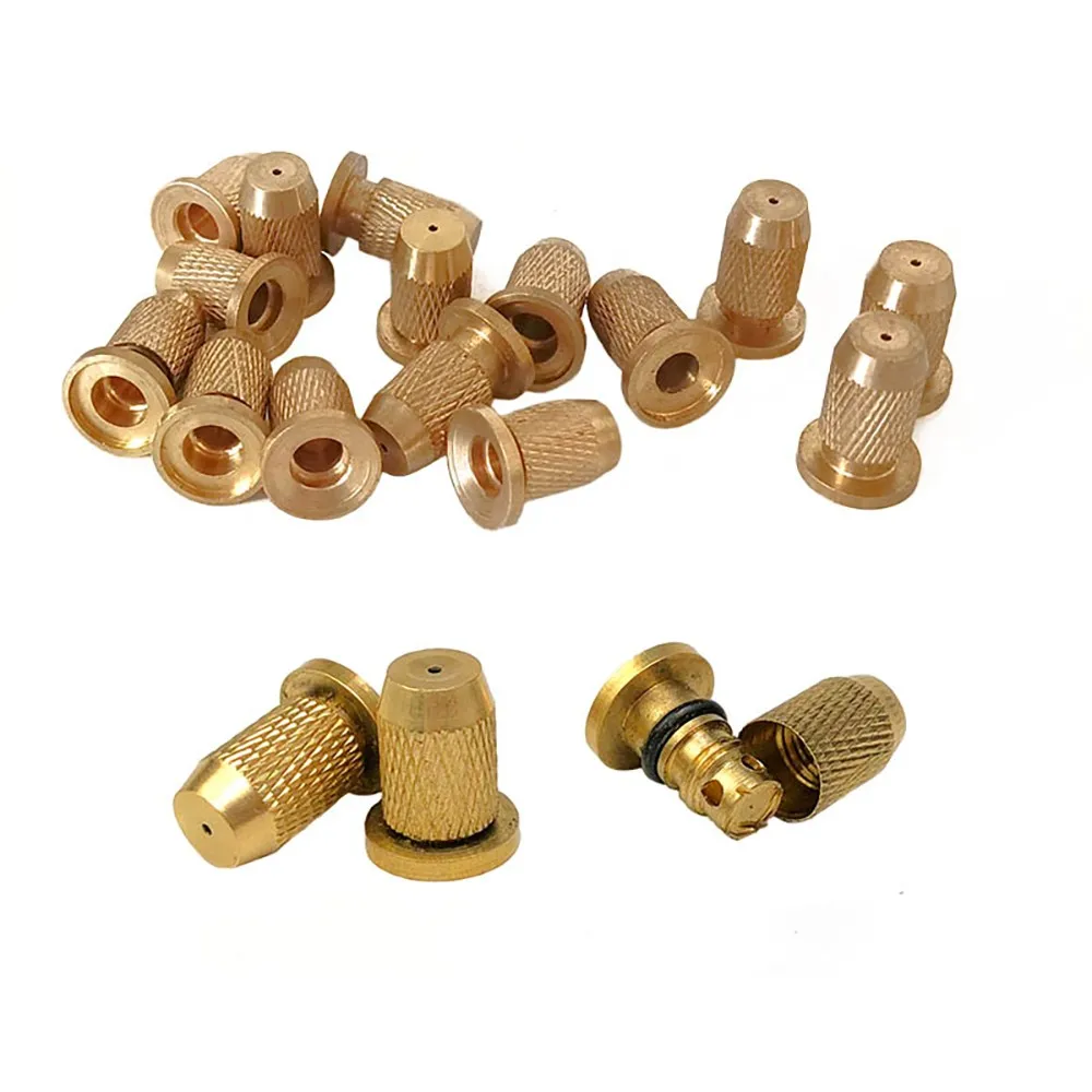 5/10/50PCS Agricultural Sprayer Nozzle, Adjustable Multi-Angle Nozzle, All-Copper Hollow Cone Nozzle, Atomizing Nozzle