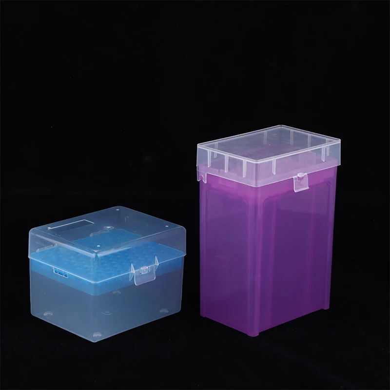 

Lab 10ul/200ul/1ml/5ml/10ml Plastic Pipettor Tip Box For Experiment Pipette Tip Holder Box Micropipette Plastic Pipette Tip Box