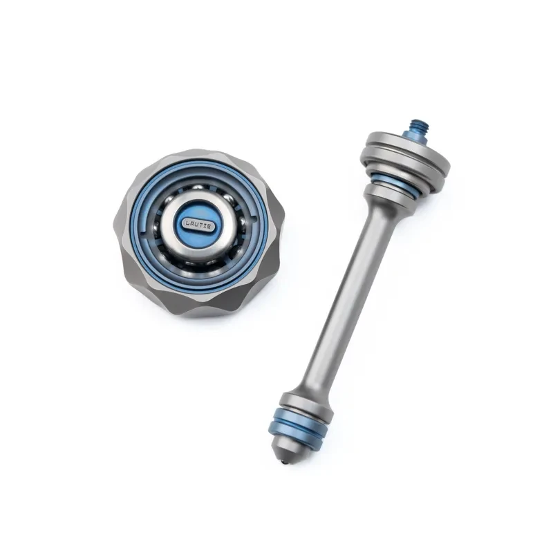 BLUE LAUTIE Link Rod Titanium Blauw Set Spinner Speelgoed Volwassenen Speelgoed Bureau Accessoires Tol Bureauspeelgoed - afbeelding 2