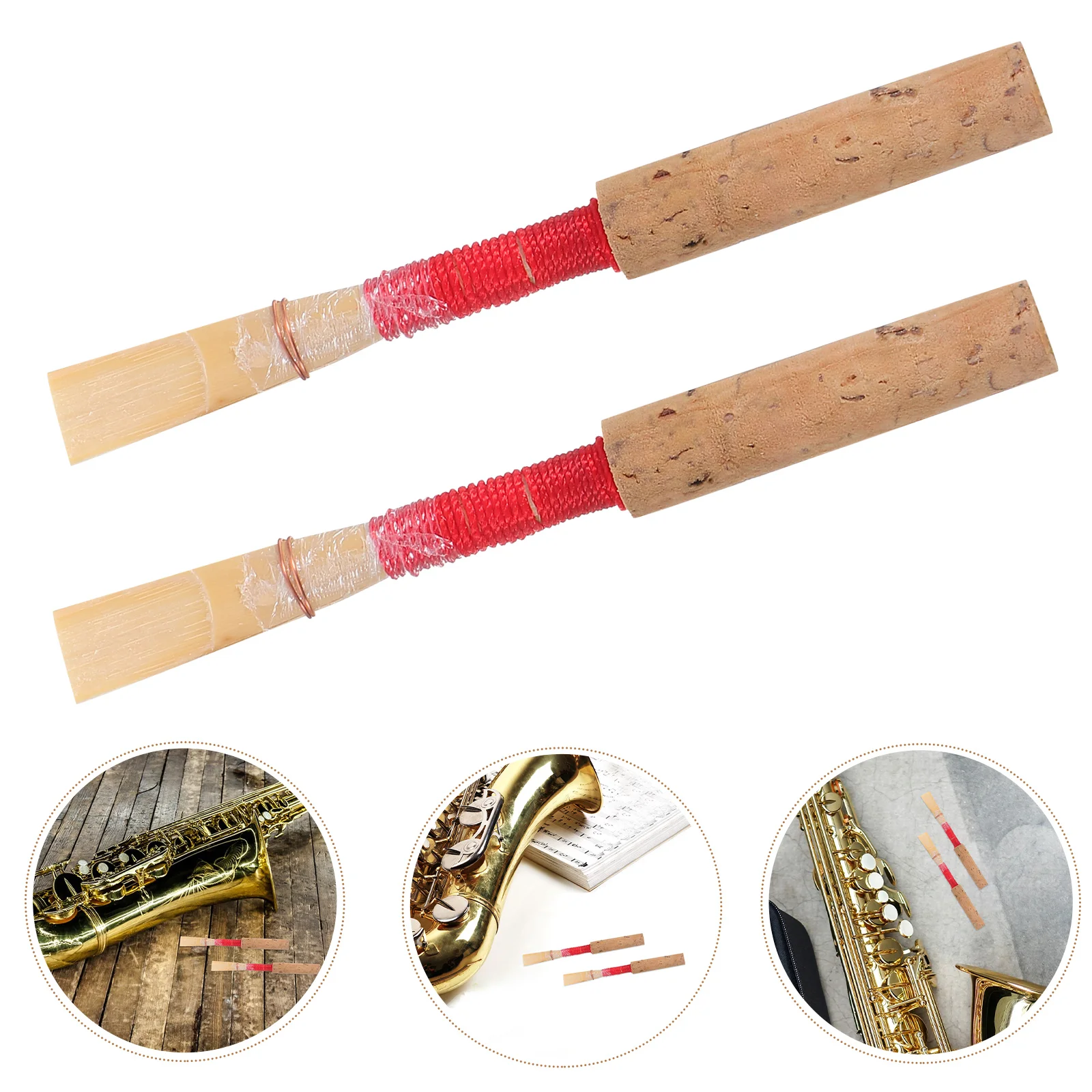 

2 Pcs Reeds for Beginner Oboe Component Musical Instrument Professional Replacement
