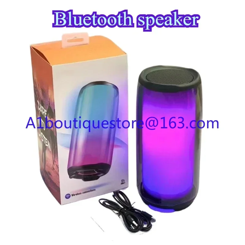 New Seven Rainbows Flash Wireless Bluetooth Speaker High Power Speaker Outdoor