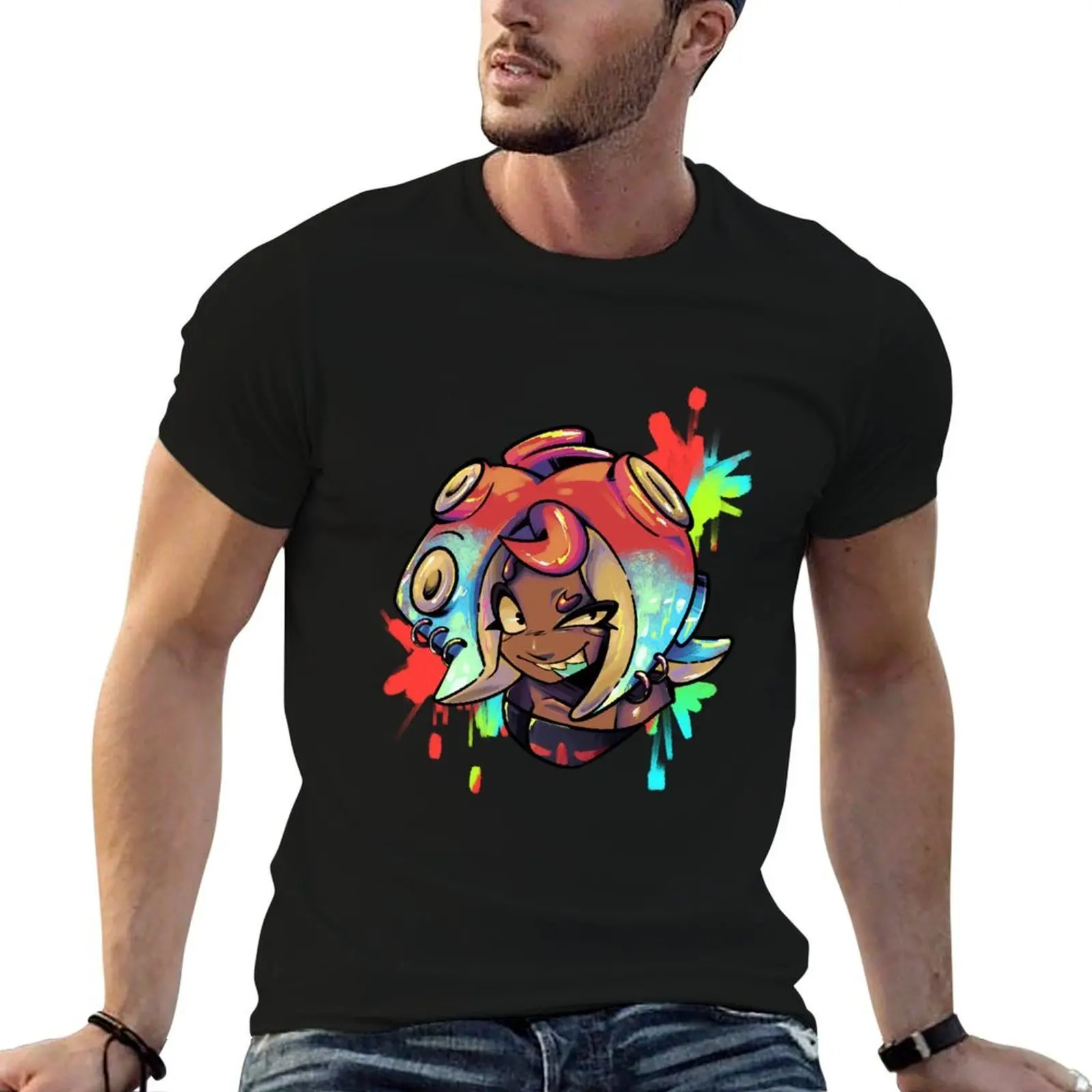 Camiseta Warabi, camiseta de algodón, camisetas Pack Man, camisetas de marca de lujo de alta calidad para hombre, camiseta de algodón