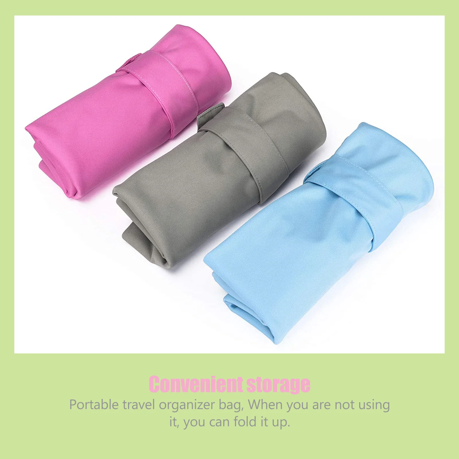 

3Pcs Waterproof Reusable Wet Dry Bag Diaper Organizer Portable Travel Cloth Diapers Wet Bag Pouch Yoga Pool Beach