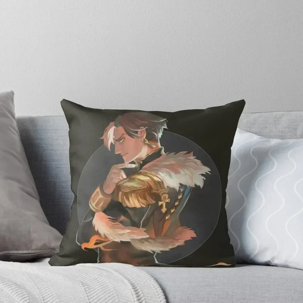 Emet-selch - Angel of Truth Throw Pillow Couch Cushions Pillowcase Cushion pillow