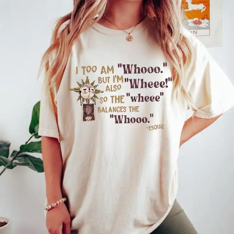 Esquie Clair Obscur Expedition 33 T-shirt Funny Pattern Print Tees dla miłośników gier Summer Fashion Casual Comfort Soft Cotton Top