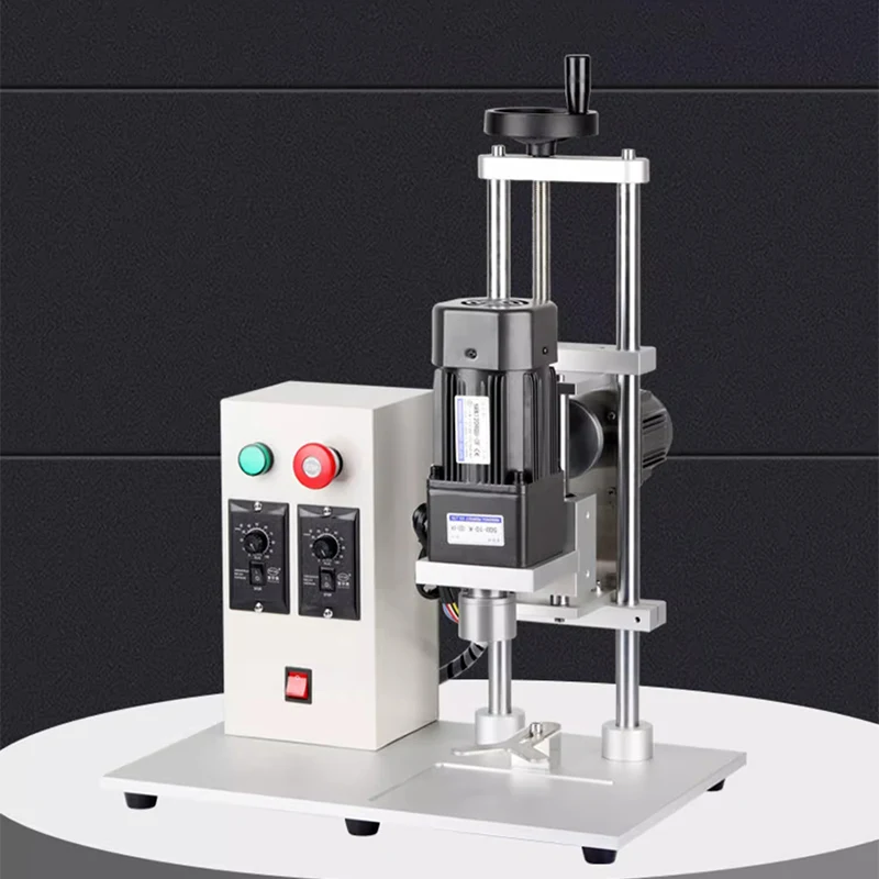 Tabletop Semi-automatic Bottle Capping Machine For Screw Top Unicorn Juice Liquid Spray Cap Twist Glass Dropper Capper