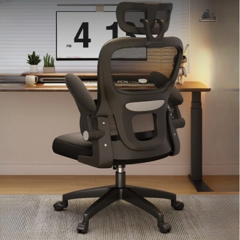 High Back Office Chair Study Gameing Computer Comfortable Office Chair Luxury Ergonomic Mobile Chaise De Bureaux Home Furniture
