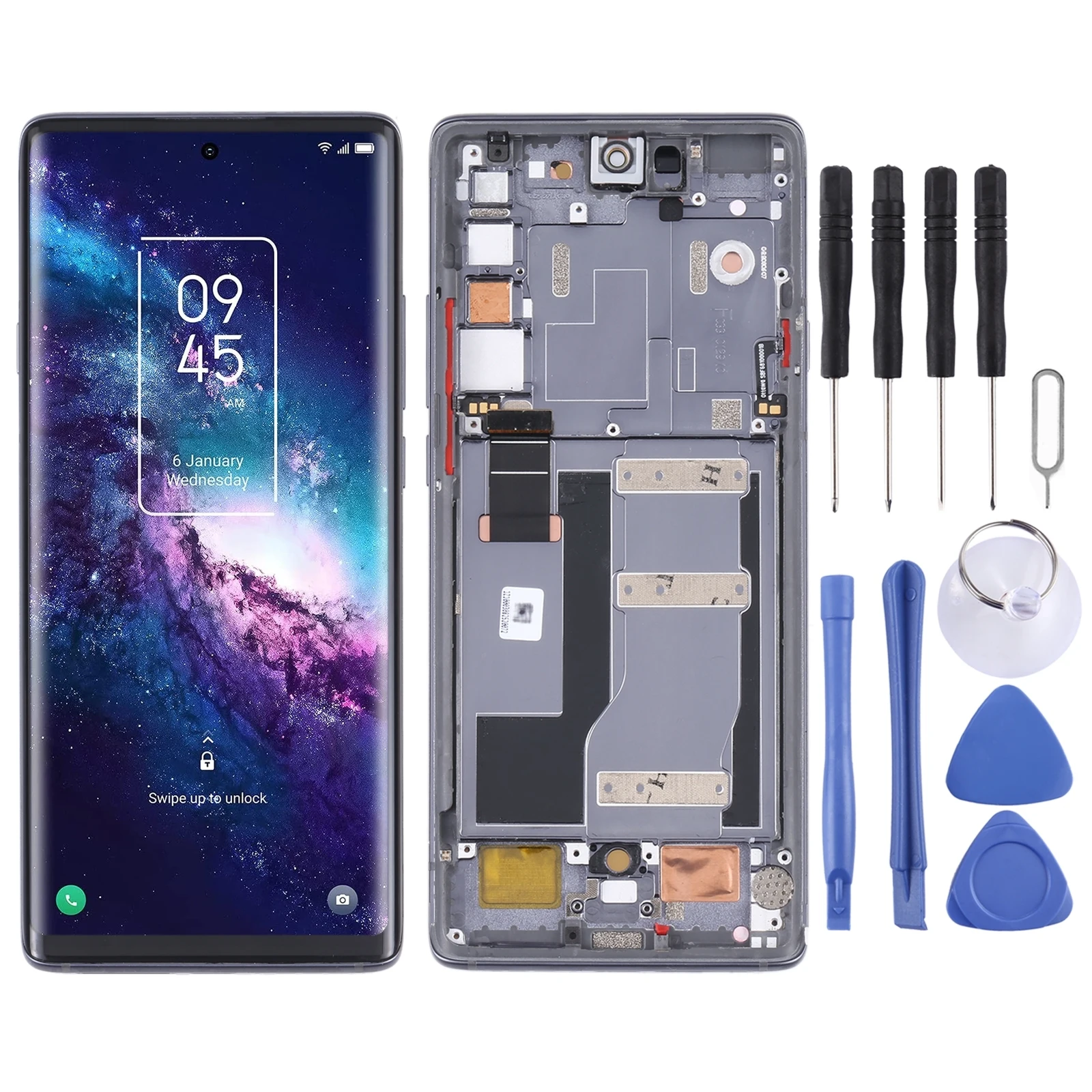 AMOLED LCD Screen for TCL 20 Pro 5G T810H Digitizer Full Assembly with Frame