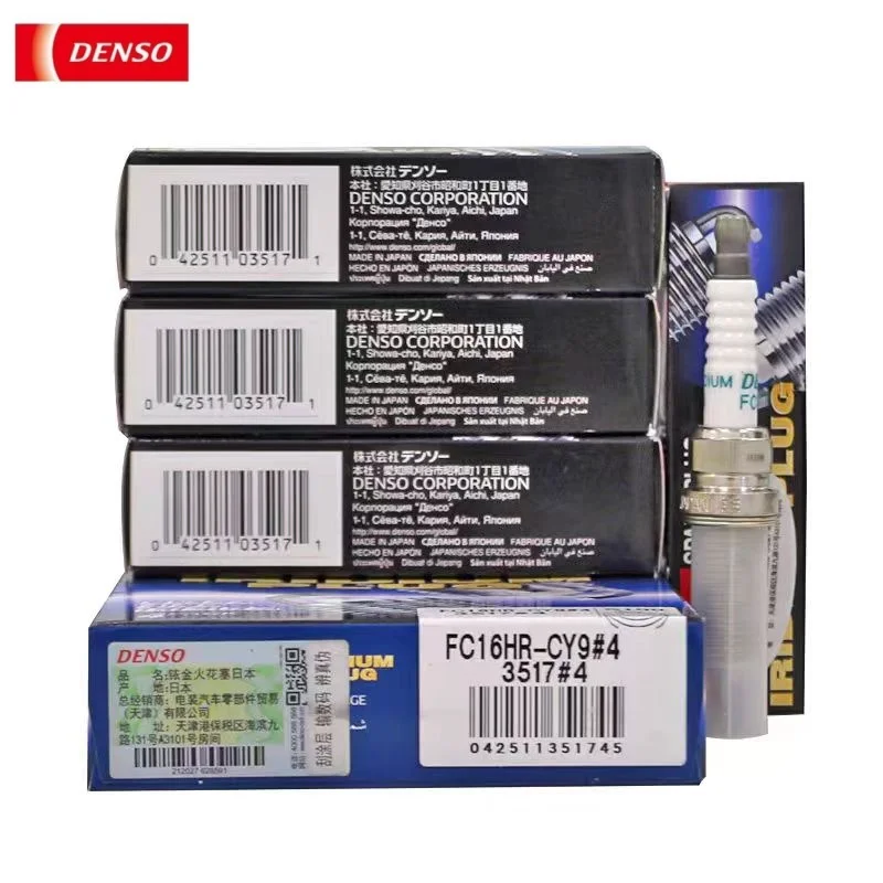 Oe:90919-01298 Original Denso Fc16hr-cy9 3517 Iridium Platinum Spark Plug for