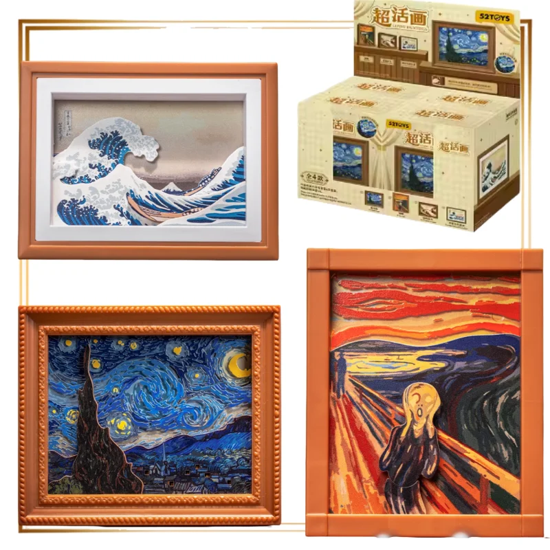 

52TOYS, натуральная коллекция «Сорока», слепая коробка, коллекционная фигурка и модные игрушки, рождественский подарок, аниме, счастливая сумка, периферийные устройства