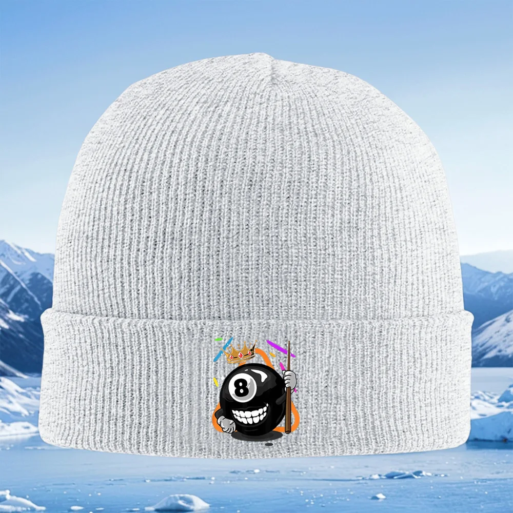 레이 올로보라스 콘 바스톤 코로나 남녀공용 니트 모자 져지 모자 겨울 보온 따뜻한 크리스마스 모자