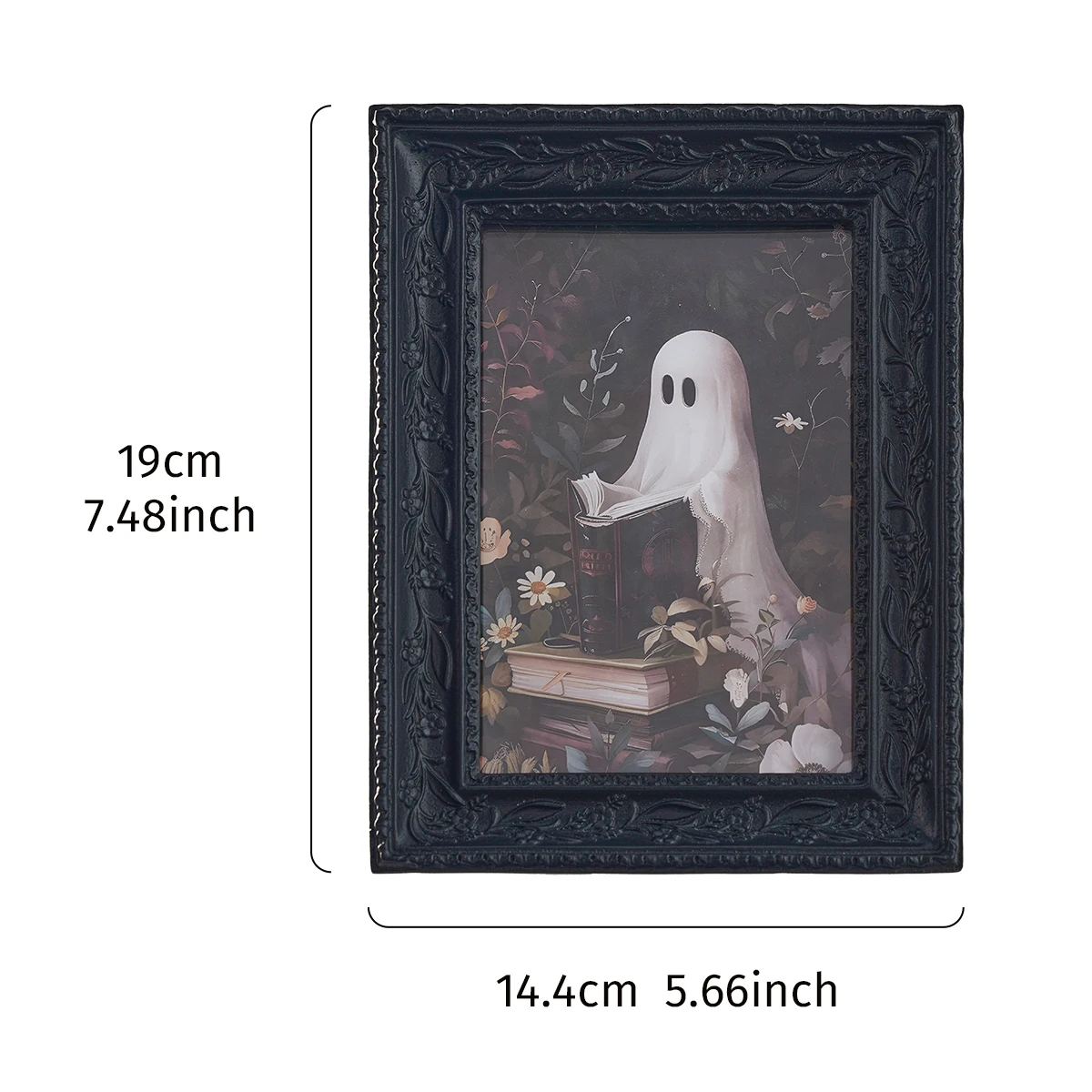 Halloween-Themed Resin Photo Frame