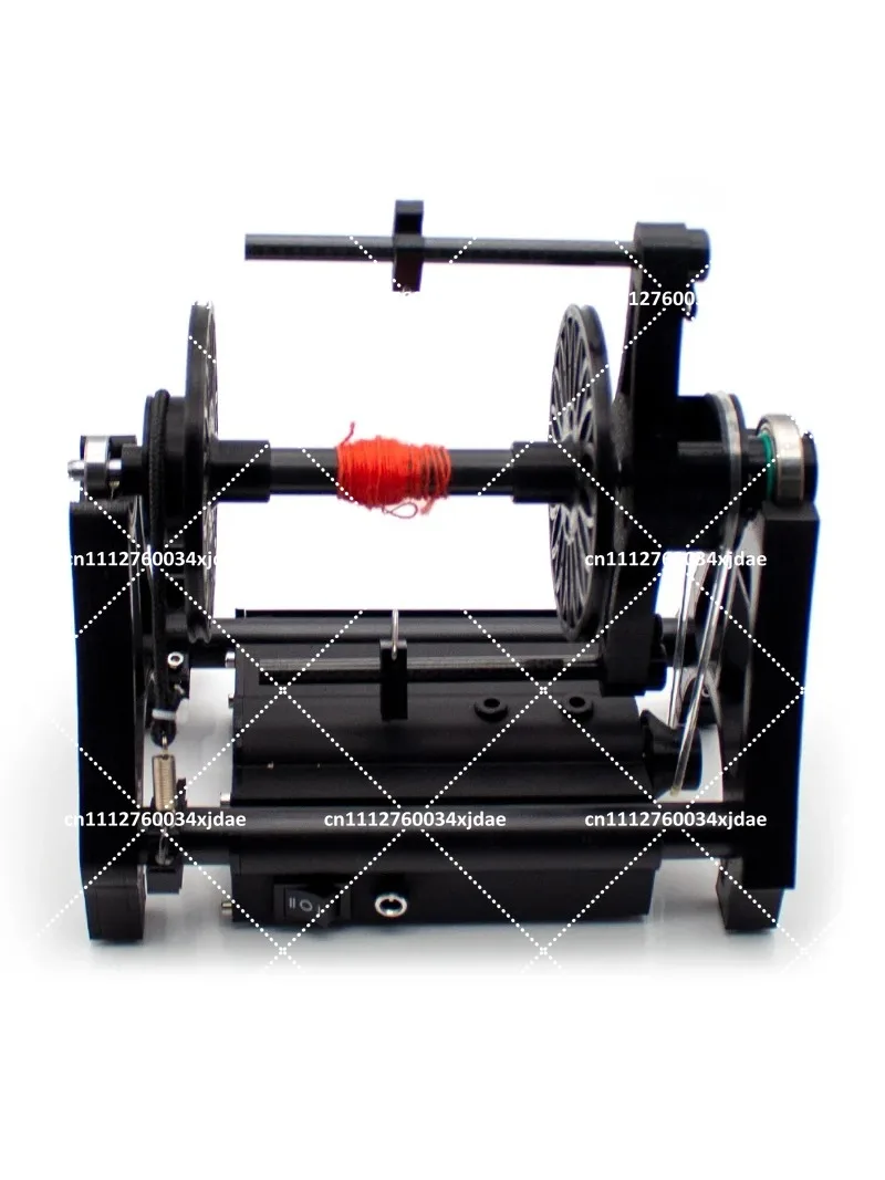 Mini Electric Spinning Wheel for Wool Cotton Single-Ply Yarn, Stepless Speed Adjustment, Home Use, AC 100-240V