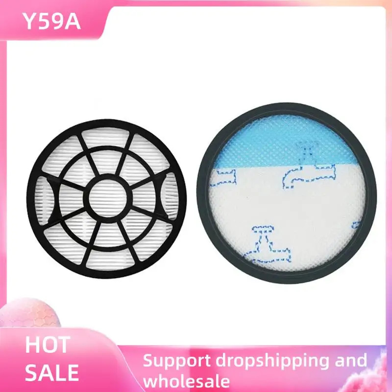 Y59A 2X Hepa Filter For TEFAL TW2947 SWIFT POWER CYCLONIC BAGLESS Vacuum Cleaner Spare Part Replacement Filters ZR904301