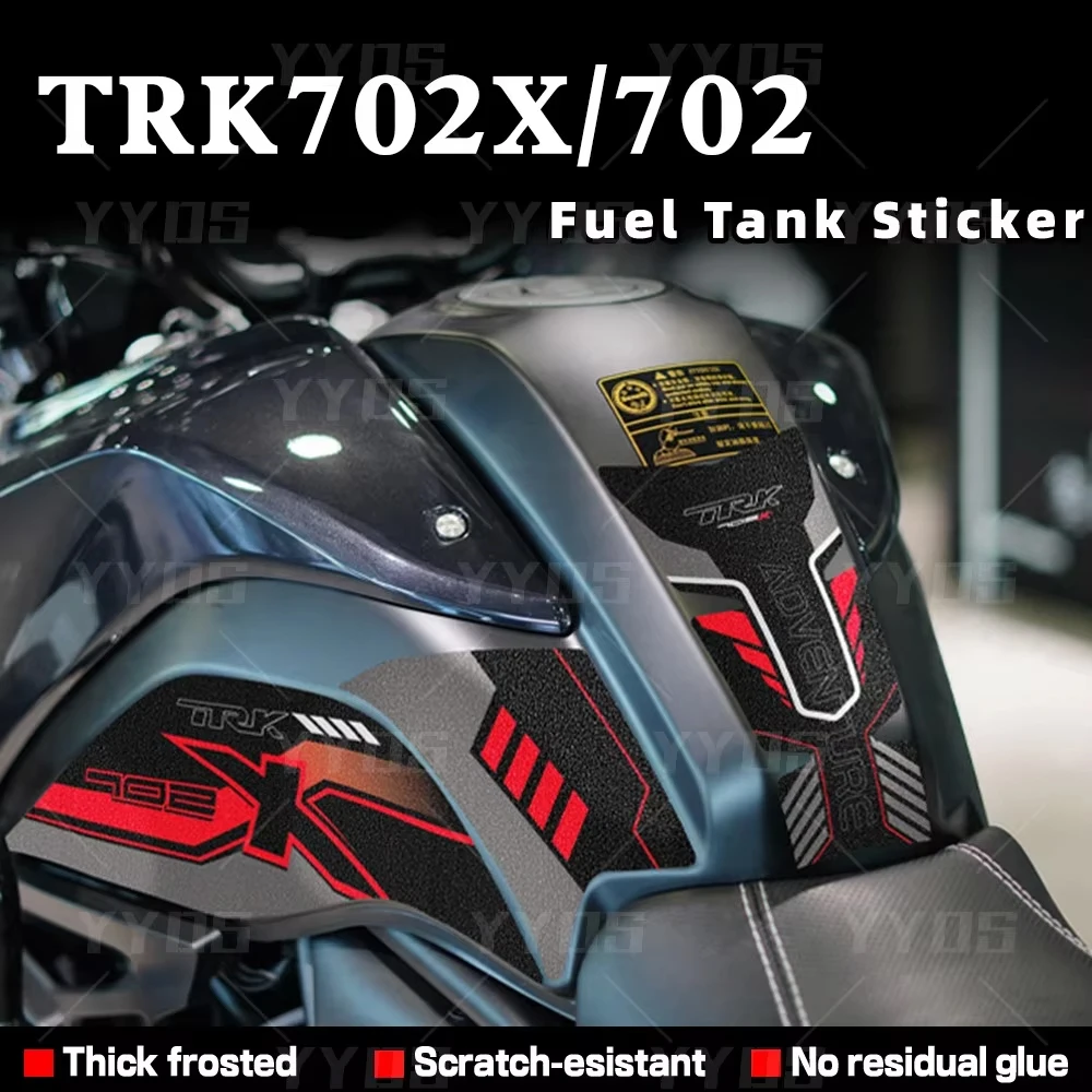 

For Trk 702X TRK702X TRK 702 X trk702x Motorcycle Frosted Fuel Tank Pad Kit Stickers Tank Anti-slip Decals Waterproof