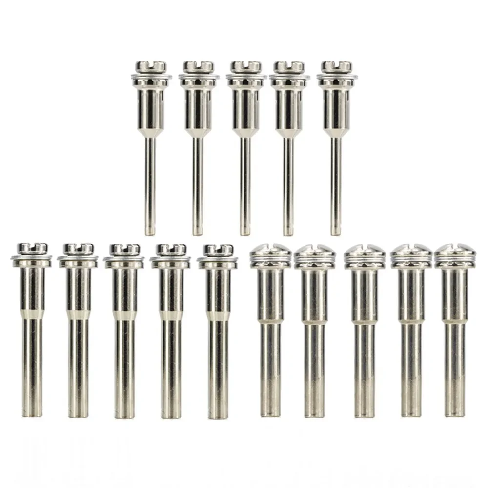 3.175/6mm Shank Polishing Wheel Mandrels Set 5pcs Cutting Disc Extension Rod Connective  For Dremel Rotary Tool