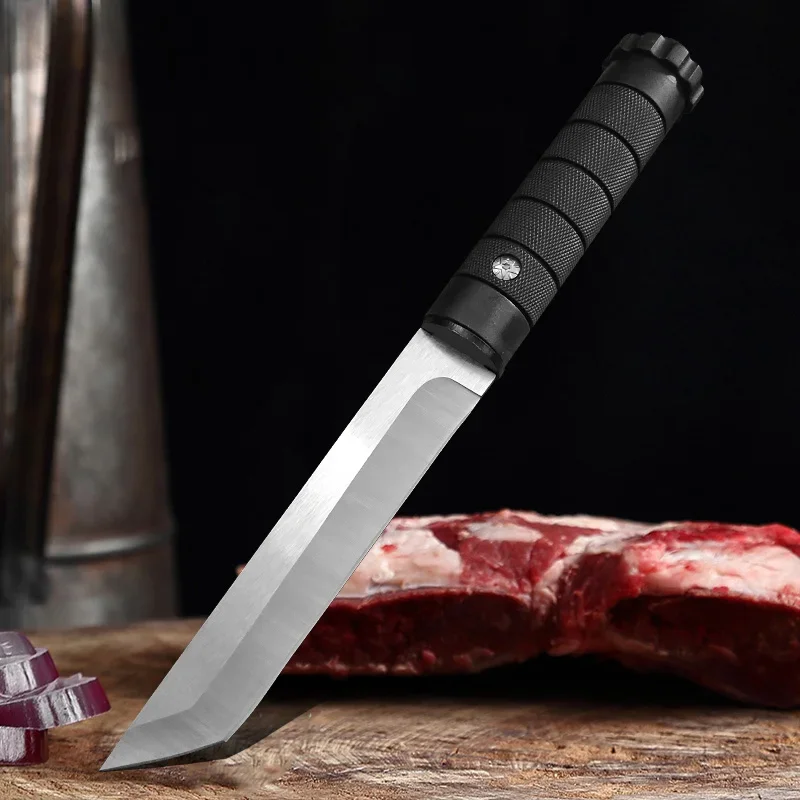 Chef Knife BBQ Slicing Fish Fruit Butcher Boning Knife Cleaver Meat Cut Vegetable Utility Knife Hand Forged Blade Kitchen Knives