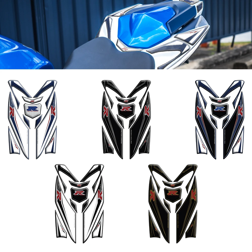 For Suzuki GSX-R1000 GSX R1000 2009 2010 2011 2012 2013 2014 2015 2016 Motorcycle 3D Gel Rear Fairing Protector Decal