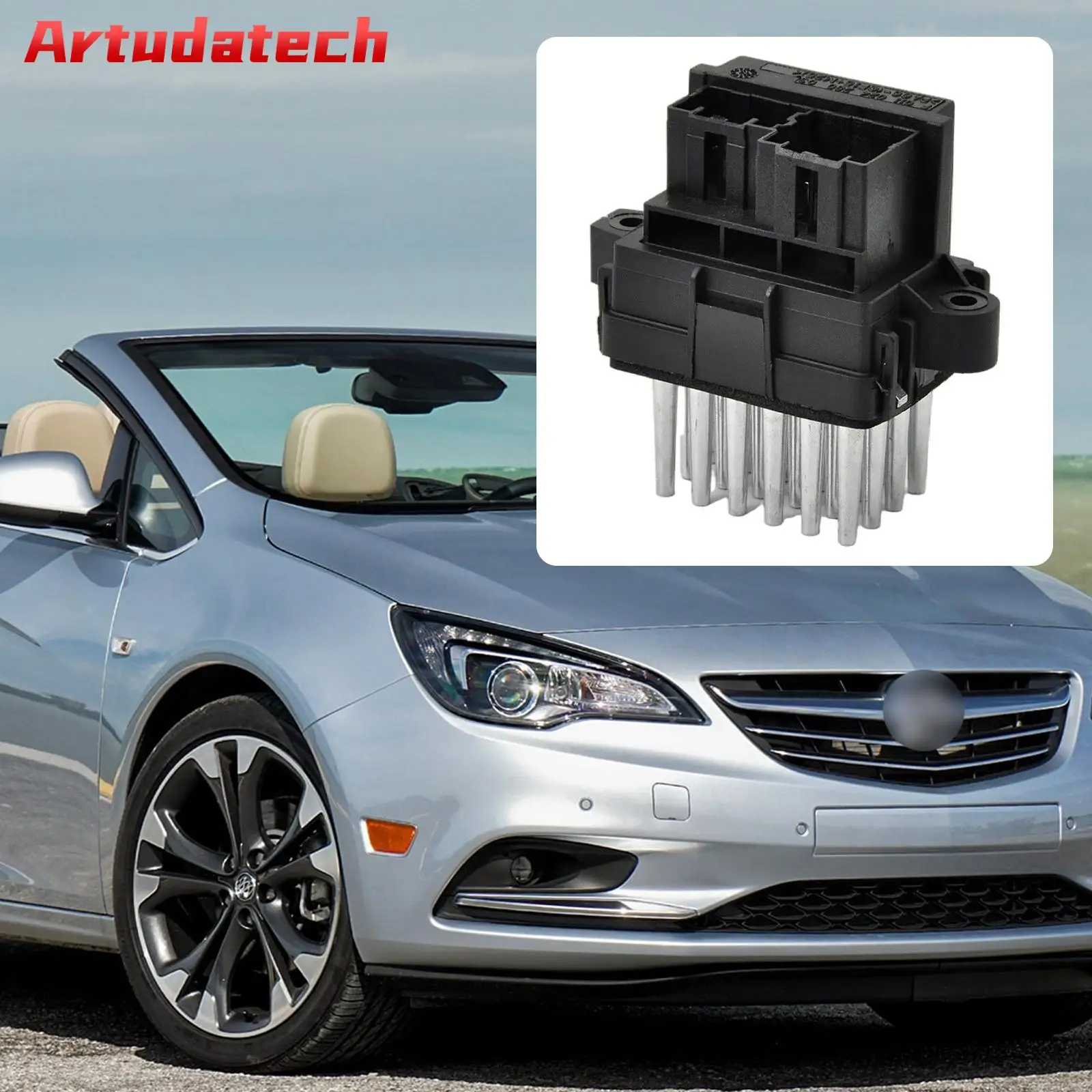 

Резистор двигателя вентилятора отопителя кондиционера Artudatech 15141283 для Chevy GMC Cadillac Saturn Buick