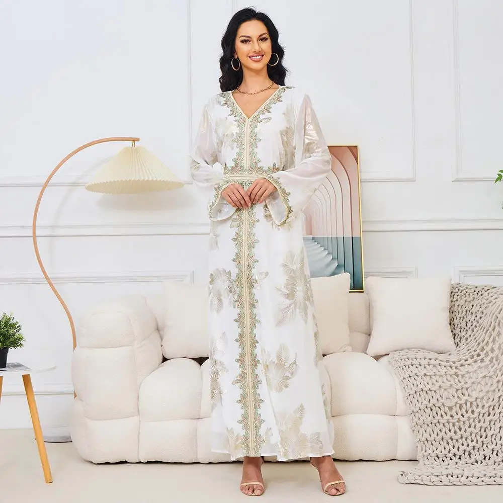 

Женское длинное вечернее платье Dr Ele, модный сценический костюм, традиционная этническая женская одежда, коллекция осень 2023,