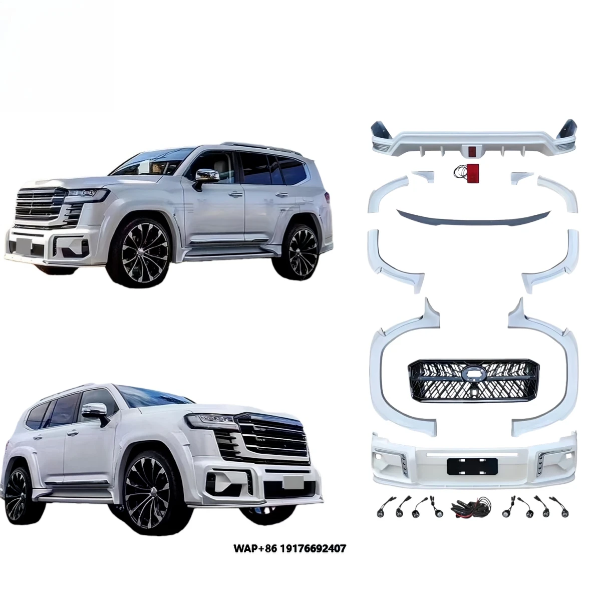 

Activity 2021 LC300 (WALD) Body Kit Advanced Body Parts for Enhancing Vehicle Styling