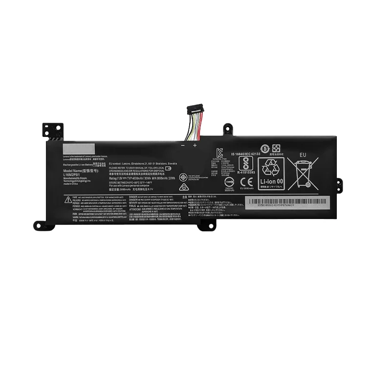 Replacement Battery L16M2PB1 4000mAh 7.5V High Capacity Li ion for Lenovo Ideapad 320 330 Laptop Long Life Safe High Quality
