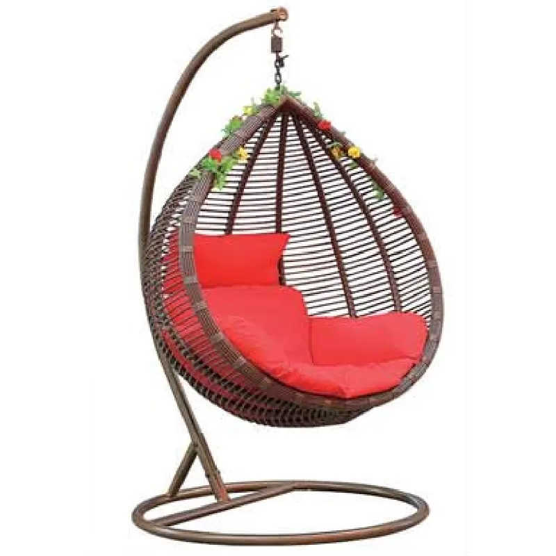 Modern design, swing egg chair hanging rattan outdoor hammock