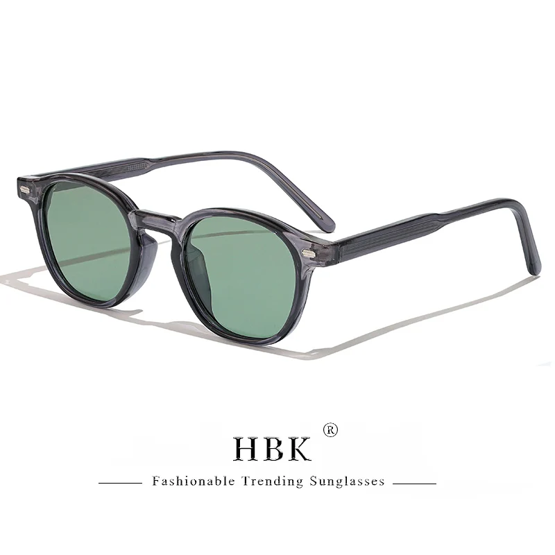 HBK Klassische einfache lässige runde TR-Rahmen polarisierte Sonnenbrille Männer Frauen Outdoor Party Urlaub Reisen Fahren Dekore Foto Requisiten – Detail 12