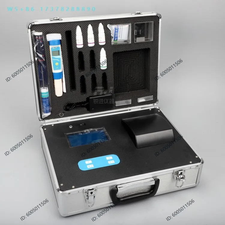 DZ-Y (with reagents):  Water Expert DZ-Y Portable Swimming Pool  Quality Testing Tester Turbidity Residual Chlorine Total Urea