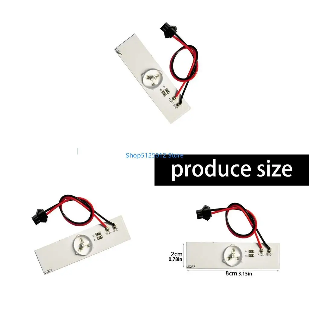 G8TC Refrigerator Light Board Replacement with White PCB Build
