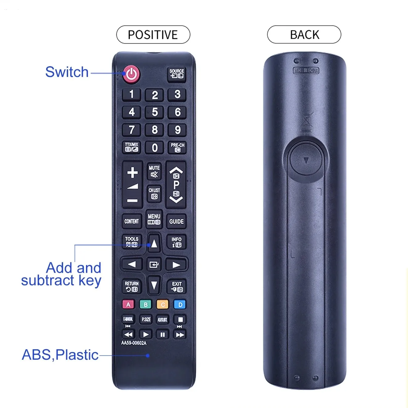 New AA59-00602A Remote Control For Samsung LCD LED HDTV Smart TV UE32EH4000W UE32EH4003 UE22ES5000W UE39EH5003W