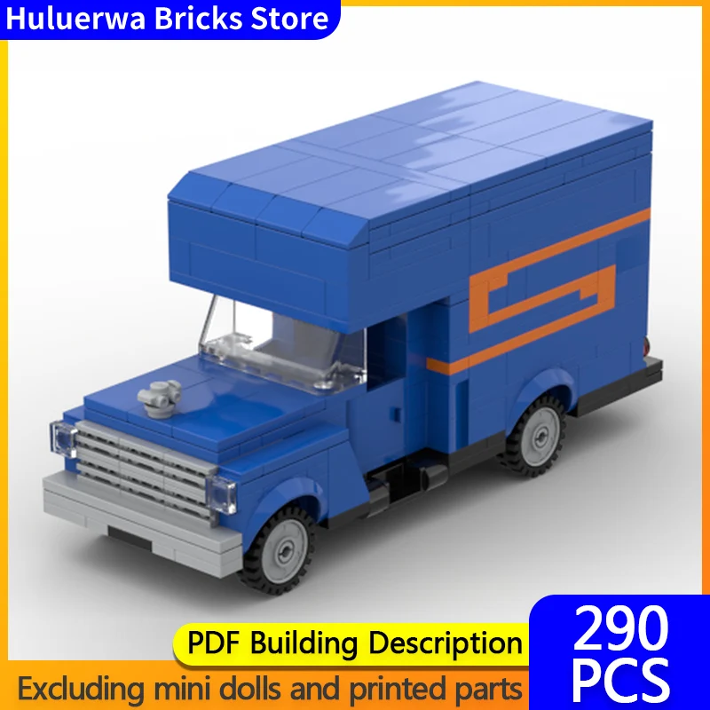 

Модель скоростного гоночного автомобиля MOC, строительные кирпичи, винтажный транспортный грузовик, модульная технология, детские праздничные подарки, сборные игрушки, костюм