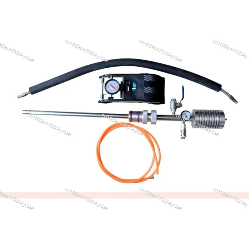 Self Pressurization Foot Operated Liquid Nitrogen Pump Cryogenic Low Temp Transfer Tool Industrial Cryo Equipment