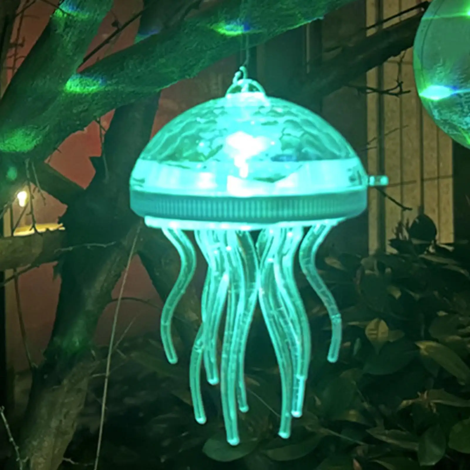 

Solar Pool Lights 2 Pieces Jellyfish Outdoor Lamp 7-Color Auto Changing Waterproof Floating Light for Inground Pool Wedding Deco