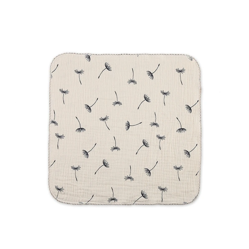 Bavaglino floreale Fazzoletto per alimentazione Burp Cloth Boy Girl Bavaglino per stanza della scuola materna