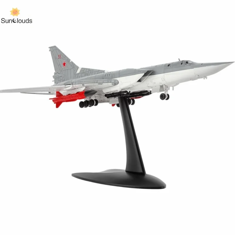 1/144 Russian TU-22M Backfire Fighter Plane Model Metal Aircraft Model Military Airplane Model Diecast Plane Model for