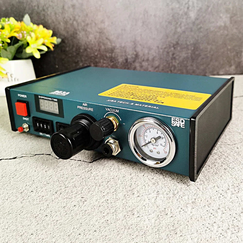 

Auto Glue Dispenser Solder Paste Liquid Controller Fluid Dropper 220V 983A Glue Dropper Solder