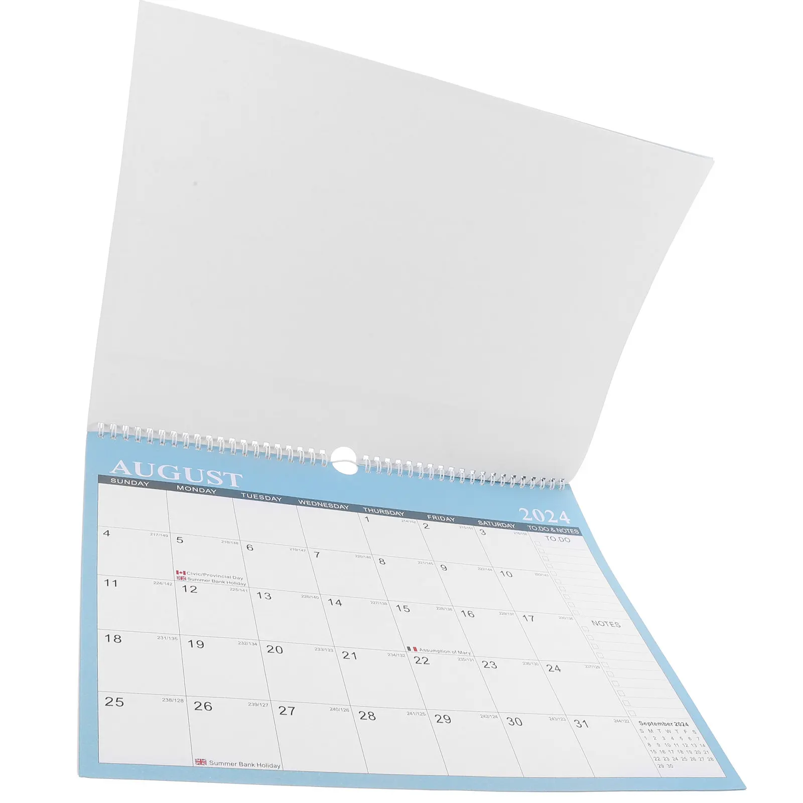 

Wall Calendar 2024-2025 Monthly Large Sturdy Paper Metal Hanging Calendar for Office Home Classroom Countdown Reminder